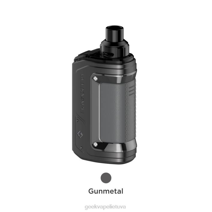 GeekVape E Cigarette - GeekVape h45 (aegis hero 2) pod mod rinkinys 1400mah 4ml juodas 2Z4D96
