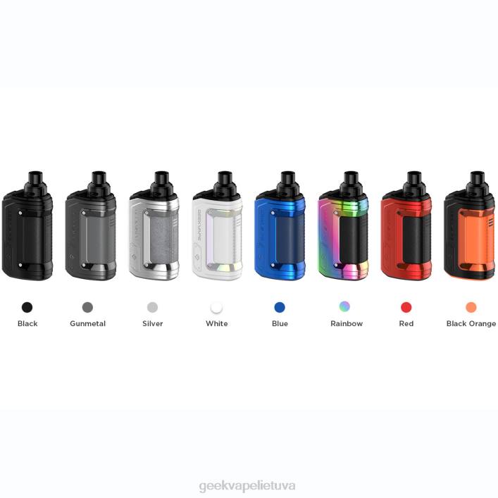 GeekVape Nicotine - GeekVape h45 (aegis hero 2) pod mod rinkinys 1400mah 4ml ginklinis metalas 2Z4D97