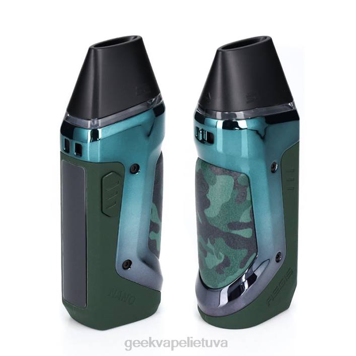 Geek Bar Kaina - GeekVape aegis nano rinkinys 800mah raudona 2Z4D128
