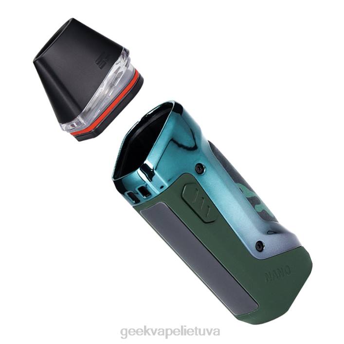 Geek Bar Kaina - GeekVape aegis nano rinkinys 800mah raudona 2Z4D128