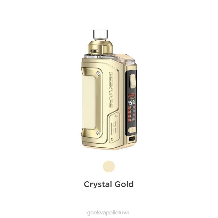 Geek Bar Lietuva - GeekVape h45 (aegis hero 2) pod mod kit Crystal leidimas krištolo rožinė 2Z4D140