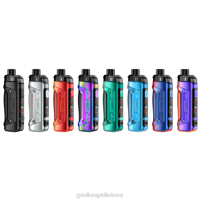 Geek Vape Price - GeekVape b100 (aegis boost pro 2) komplektas 100w rožinė violetinė 2Z4D92