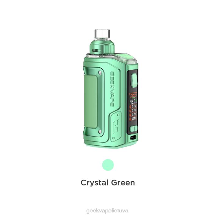 Geek Vape Price - GeekVape h45 (aegis hero 2) pod mod kit Crystal leidimas krištolo mėlyna 2Z4D142