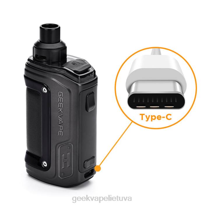 Geek Vape Price - GeekVape h45 (aegis hero 2) pod mod kit Crystal leidimas krištolo mėlyna 2Z4D142