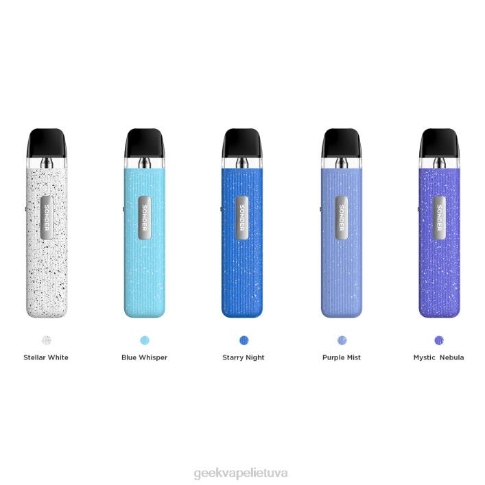 GeekVape Lietuva - GeekVape sonder q pod sistemos rinkinys 1000mah baltas 2Z4D181