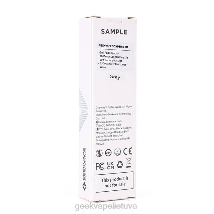 GeekVape E Cigarette - GeekVape sonder u pod sistemos rinkinys 1000mah baltas 2Z4D136