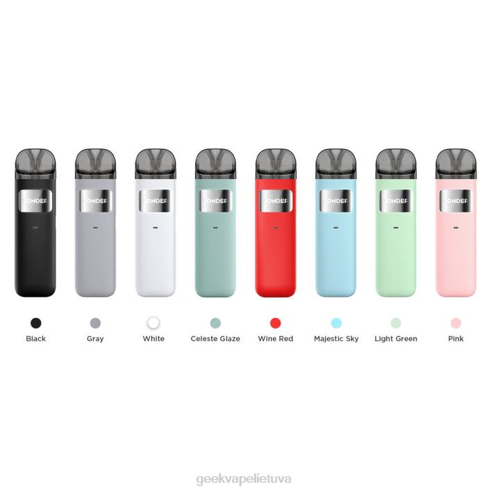 GeekVape Lietuva - GeekVape sonder u pod sistemos rinkinys 1000mah juodas 2Z4D131