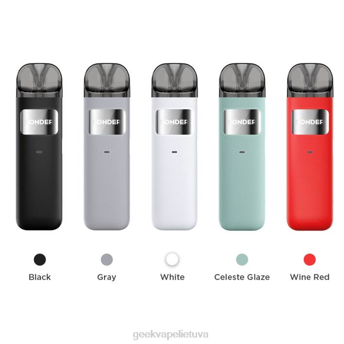 GeekVape Lietuva - GeekVape sonder u pod sistemos rinkinys 1000mah juodas 2Z4D131