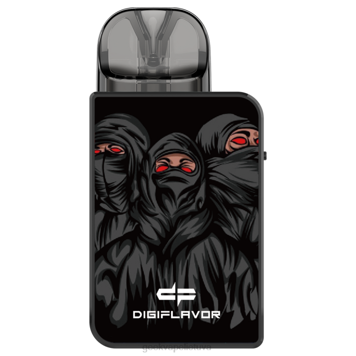 GeekVape Nicotine - GeekVape digiflavor u pod rinkinys 1000mah samurajų sidabras 2Z4D67