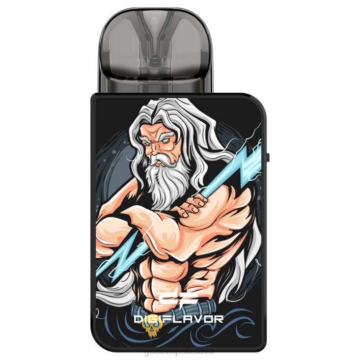 GeekVape Nicotine - GeekVape digiflavor u pod rinkinys 1000mah samurajų sidabras 2Z4D67