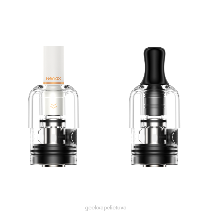 GeekVape E Cigarette - GeekVape wenax s3 (stylus 3) vape rašiklio rinkinys 1100mah atomas sidabras 2Z4D66