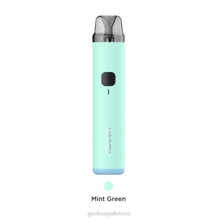 Geek Bar Kaina - GeekVape Wenax h1 pradinis rinkinys 1000mah laimo žalia 2Z4D118