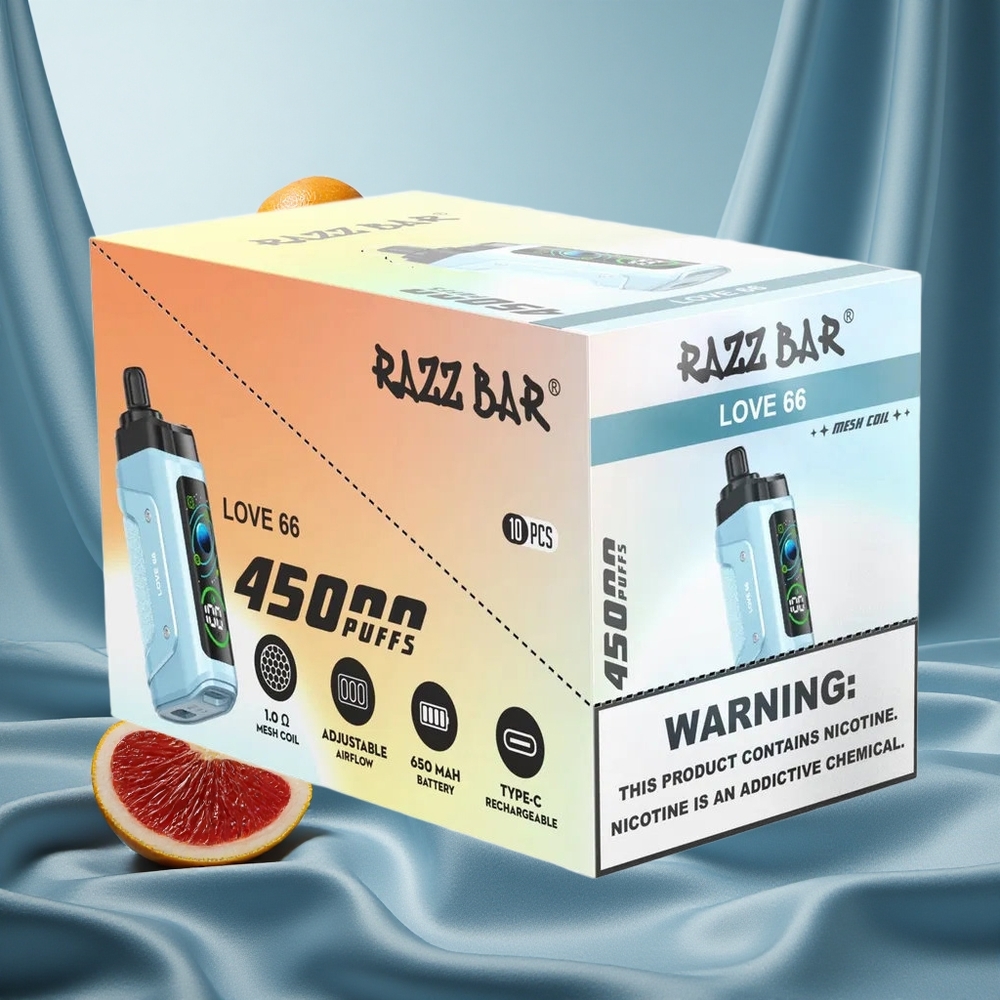 Razz Bar 45000 Puffs Bobina Mesh 1.0 Ohm Amore 66