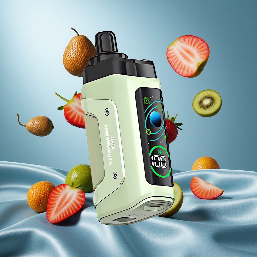 Razz Bar 45000 Puffs Fragola Kiwi Bobina Mesh 1.0 Ohm