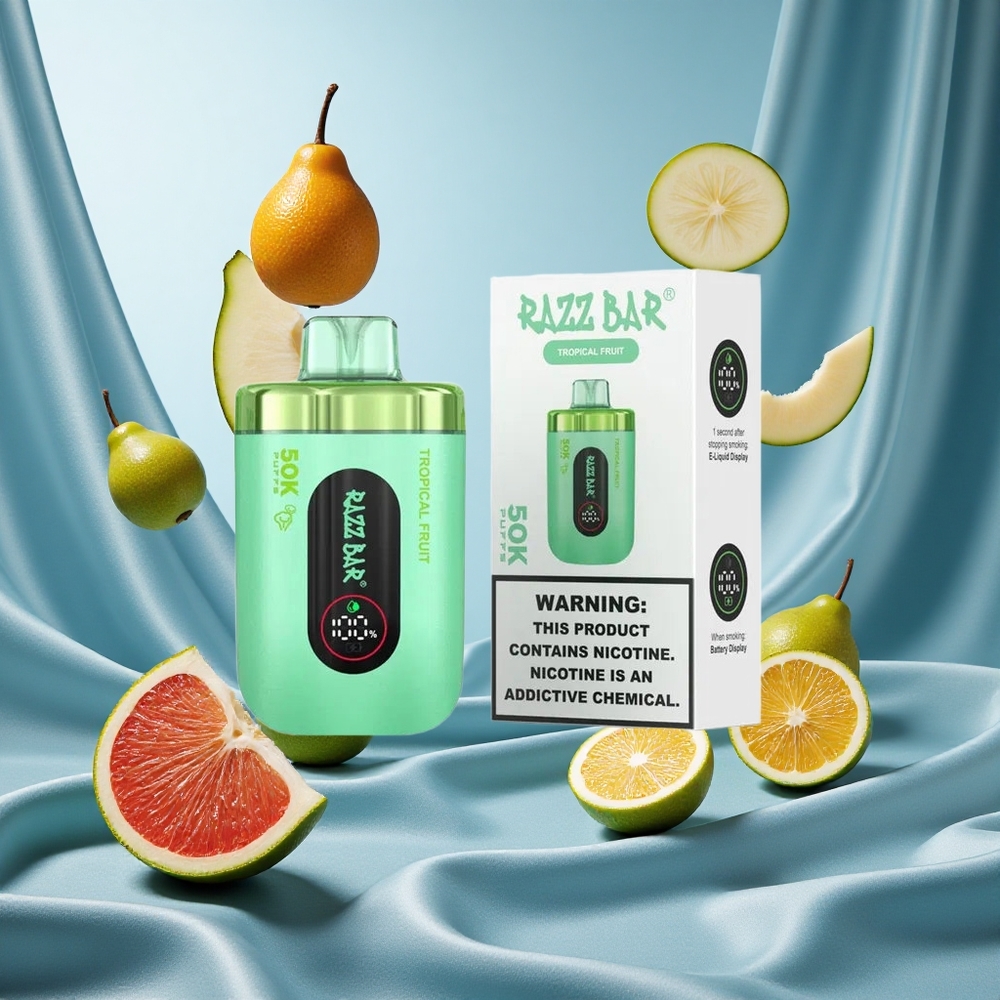 Razz Bar 50K Bobina a maglie da 1,0 Ohm Frutta Tropicale