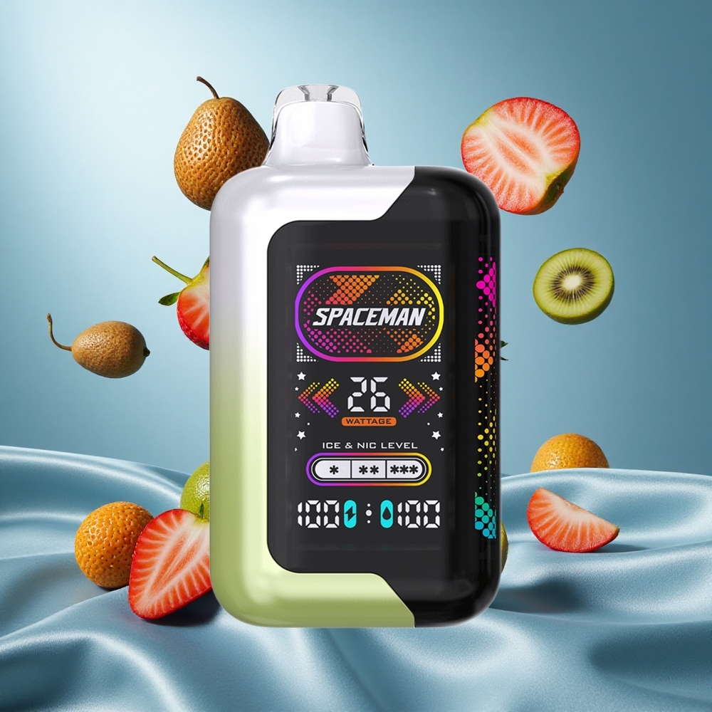 SMOK SPACEMAN SP40000 40000 Puffs Fragola Kiwi 20ml LED Ultra-Large