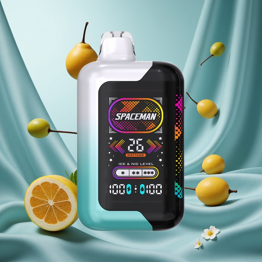 SMOK SPACEMAN SP40000 40000 Puffs Menta Fresca 20ml Ultra-Large LED