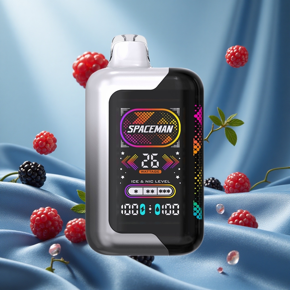 SMOK SPACEMAN SP40000 Sigaretta elettronica usa e getta 40000 Puffs 20ml Mora Lampone