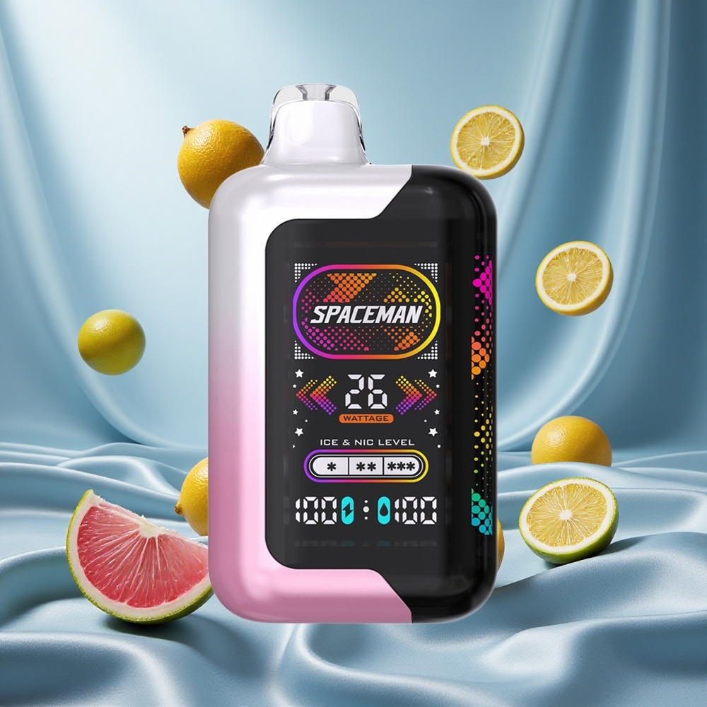 SMOK SPACEMAN SP40000 Sigaretta elettronica usa e getta 40000 Puffs Limonata Rosa 20ml