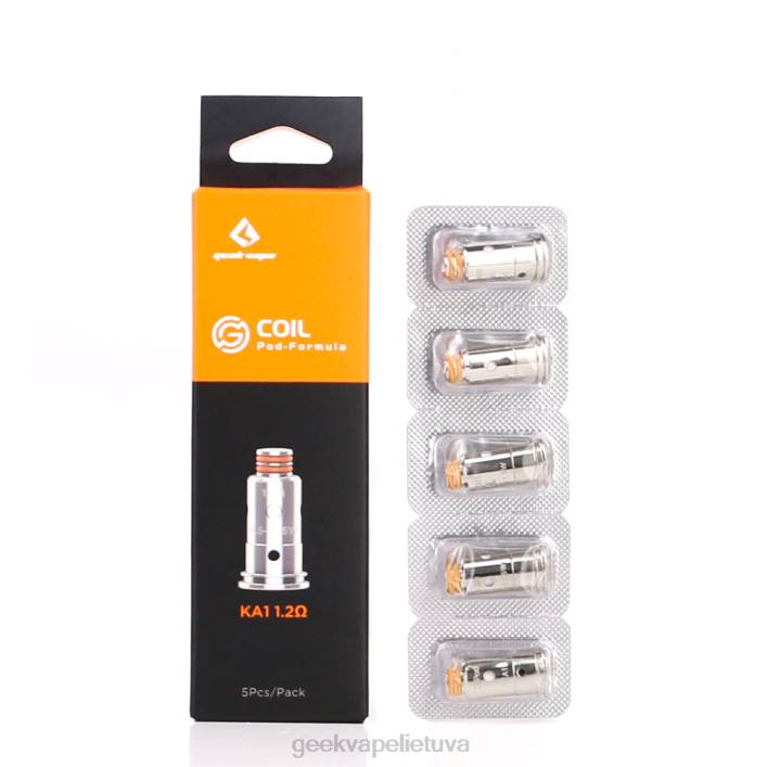Geek Bar Kaina - GeekVape 5 vnt./pak. g serijos ritė g1,2 omo m 2Z4D28
